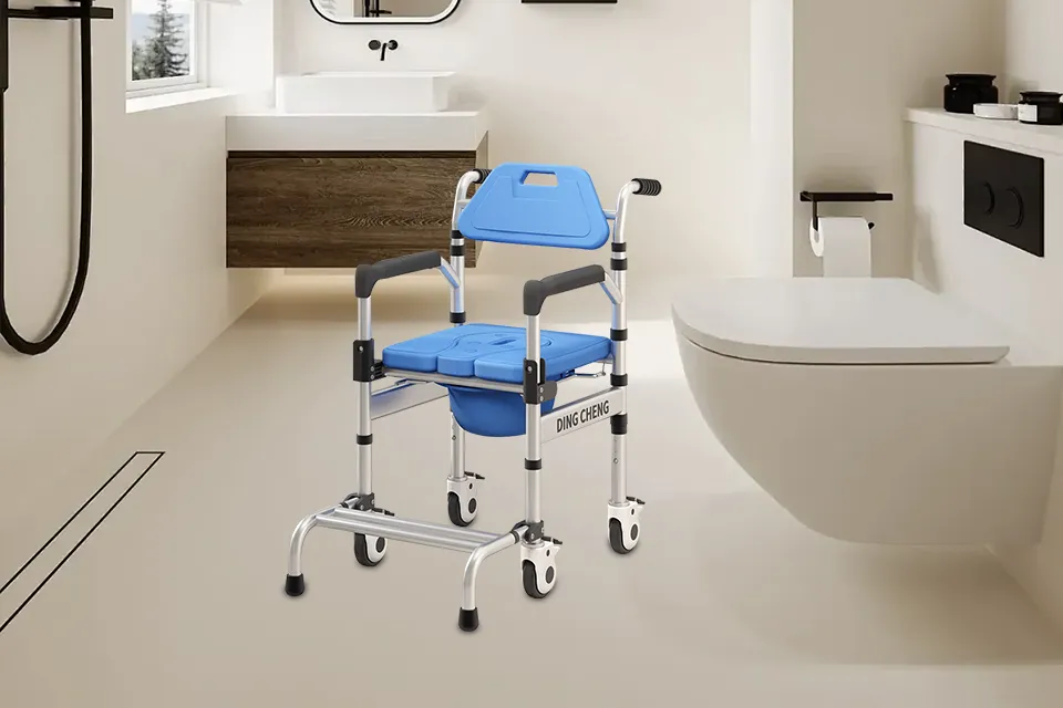 Funktioner af toiletstole med hjul